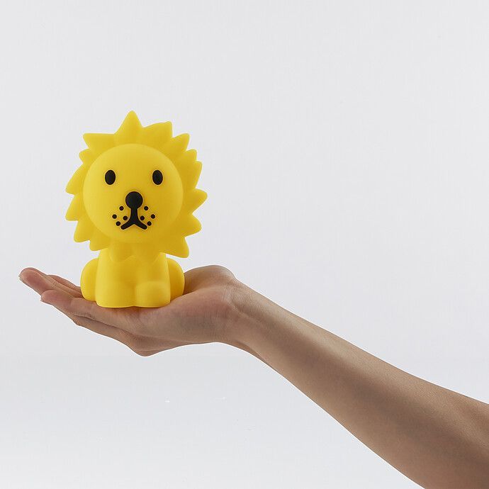 Mini Veilleuse Bundle of Light Lion - Jaune (Mr Maria) - Image 1