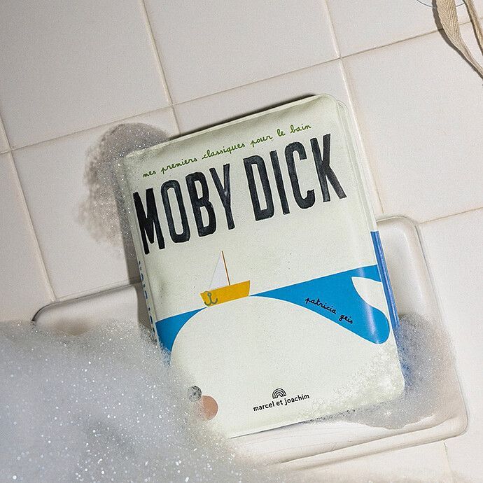Livre de Bain Moby Dick (Marcel et Joachim) - Image 1