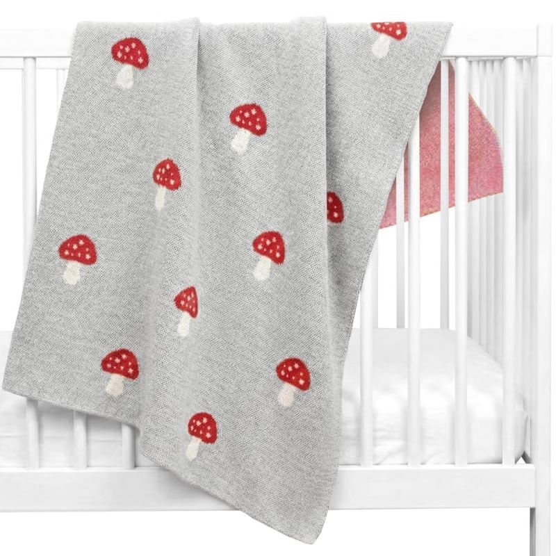 Couverture coton bio champi (Sevira Kids) - Couverture