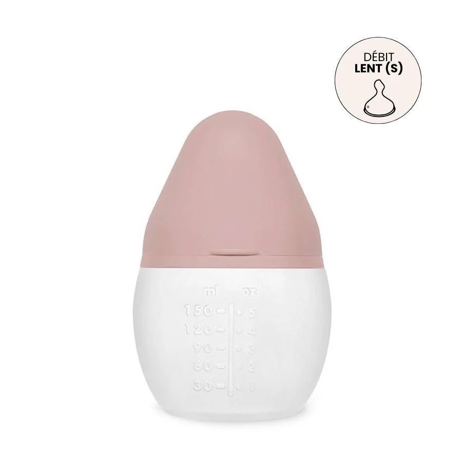 Biberon anti-colique 150 ml Blush 0m+ (Elhée) - Image 1