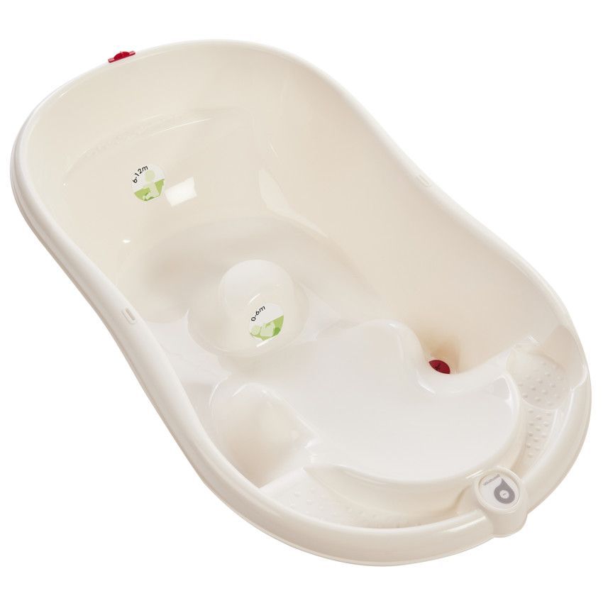 Baignoire évolutive avec transat Bebelouga blanc - Blanc (Prémaman) - Image 3