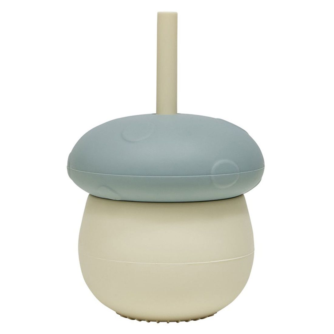 Verre avec Paille Champignon - Off White Blue (Oyoy Mini) - Image 1