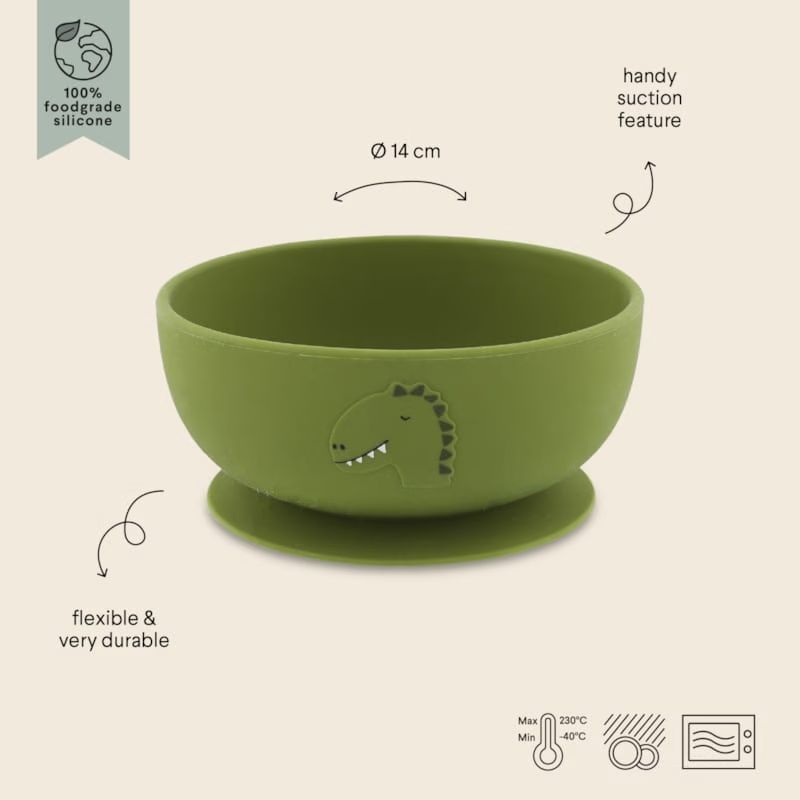 Bol silicone ventouse - mr. Dino (Trixie) - Image 1