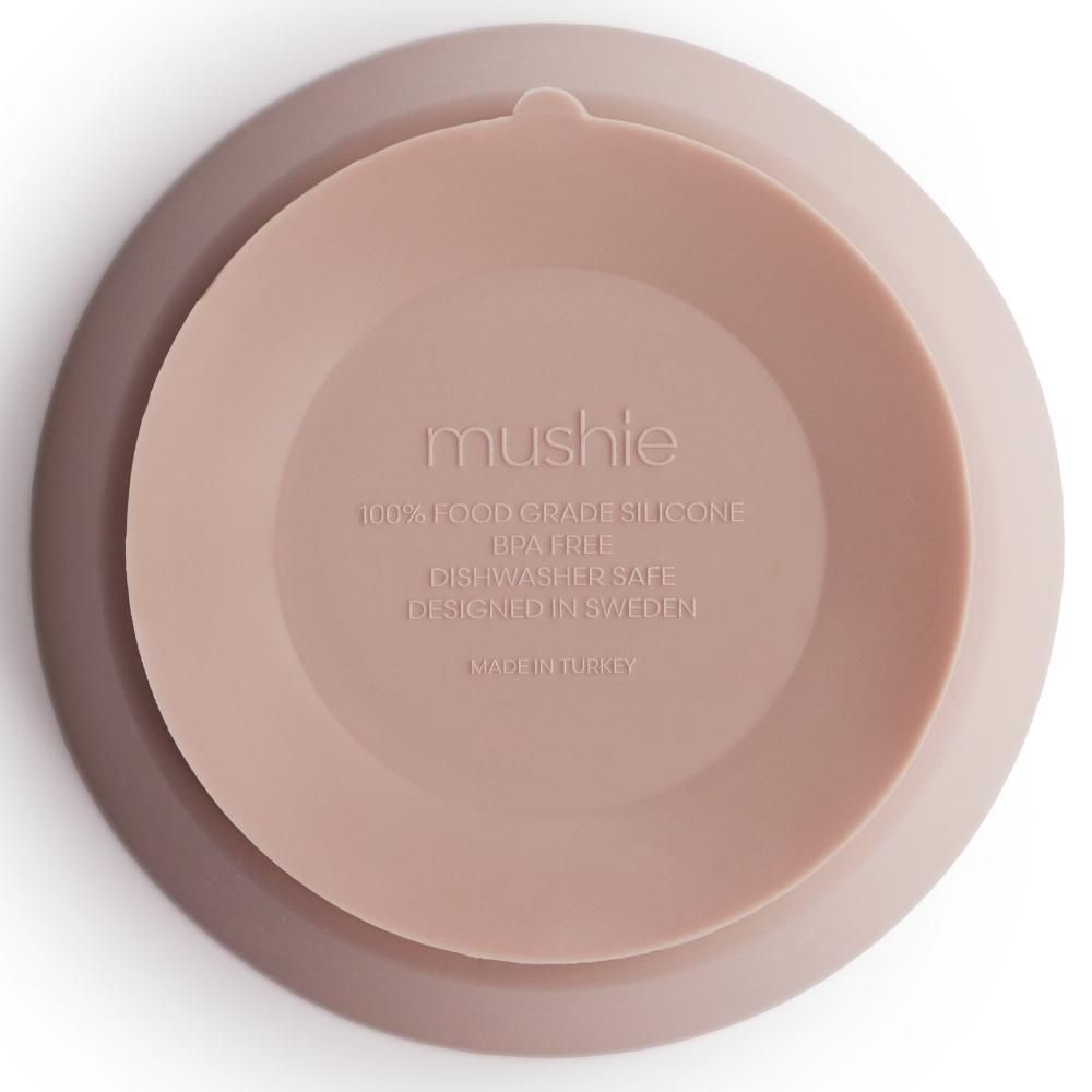 Bol à ventouse en silicone Blush (Mushie) - Image 7