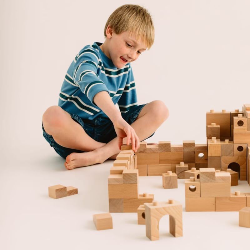 Brick A Block jeu de construction + fiches explicatives - 59 pièces - 2 à 10 ans (Sarbakane) - Image 3