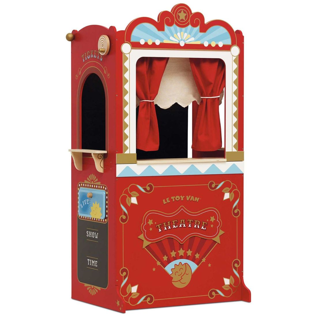 Théâtre de marionnettes rétro en bois FSC (Le Toy Van) - Image 1