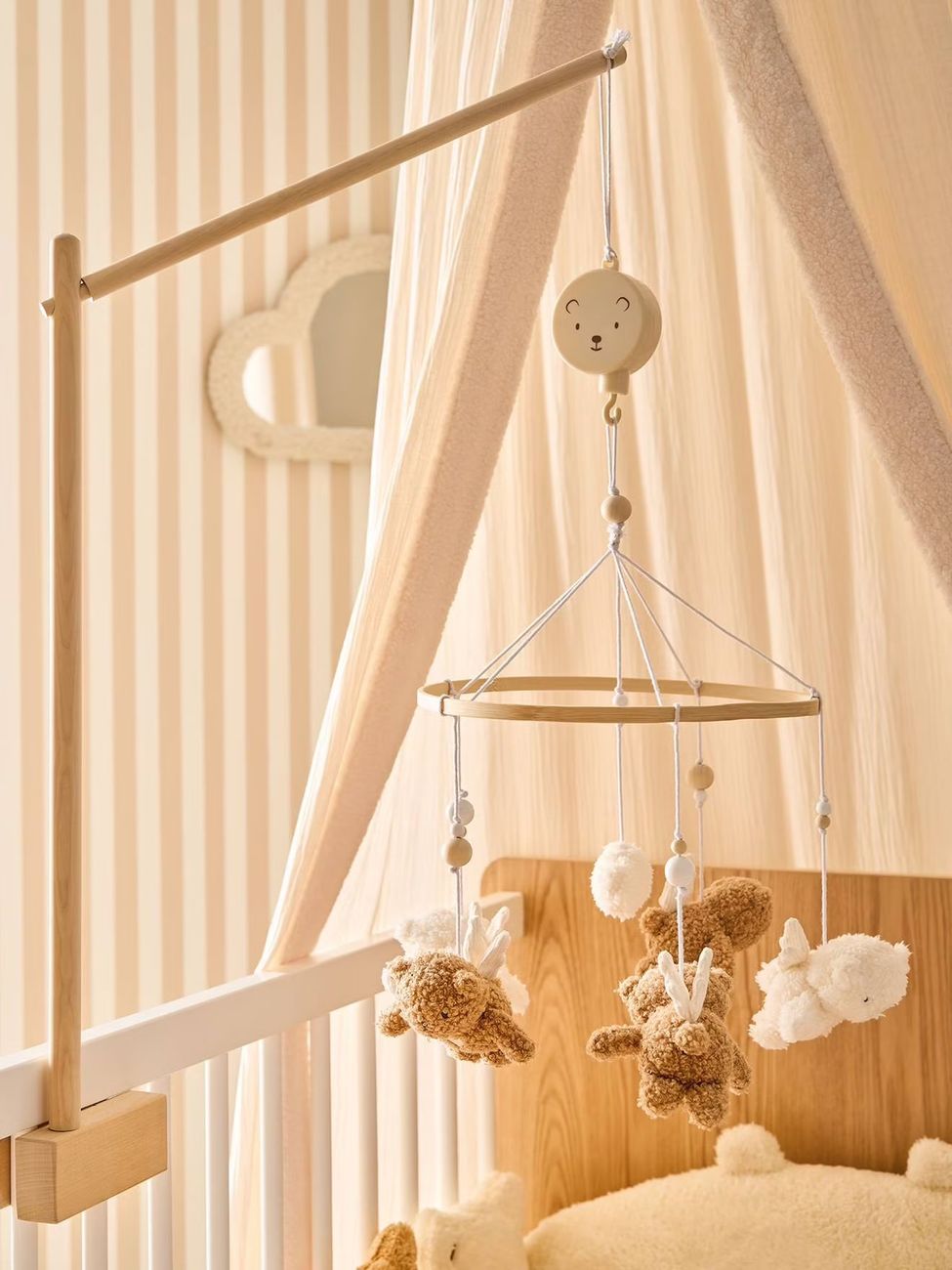 Mobile musical PETIT OURS beige (Vertbaudet) - Couverture