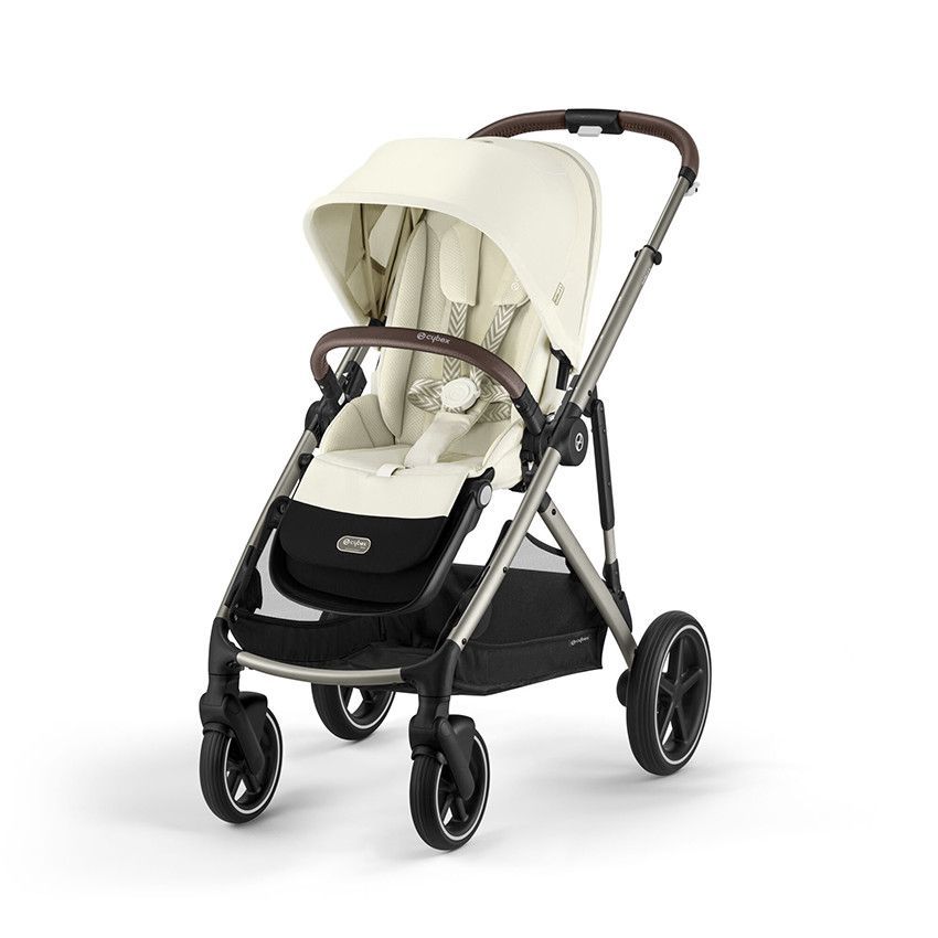 Poussette Gazelle S singel/double - Châssis Taupe / Siège Seashell Beige - Beige (Cybex) - Image 2