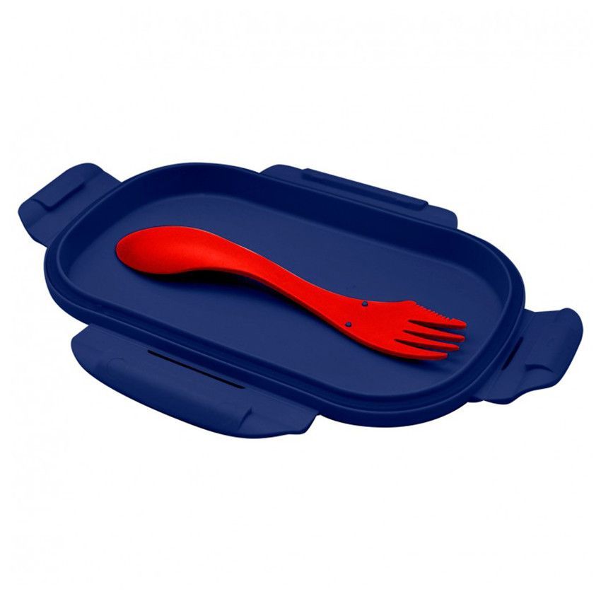 Lunchbox avec couvert Spider-Man - Bleu marine (KIDS LICENSING) - Image 2