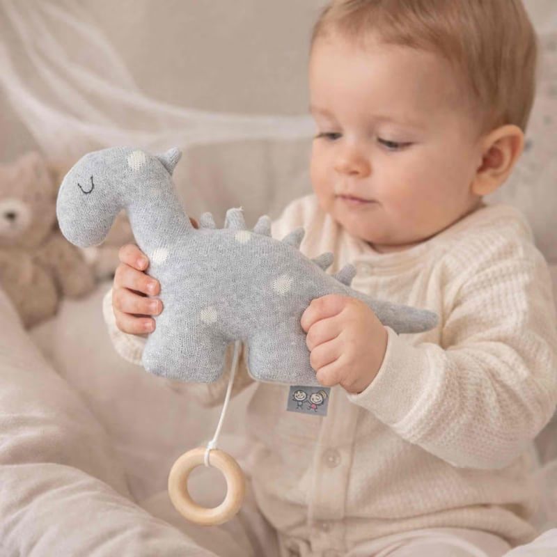 Peluche dinosaure musicale coton (Sevira Kids) - Image 2