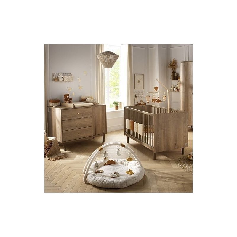 Duo lit 140x70+ commode Mokka (Sauthon) - Image 2
