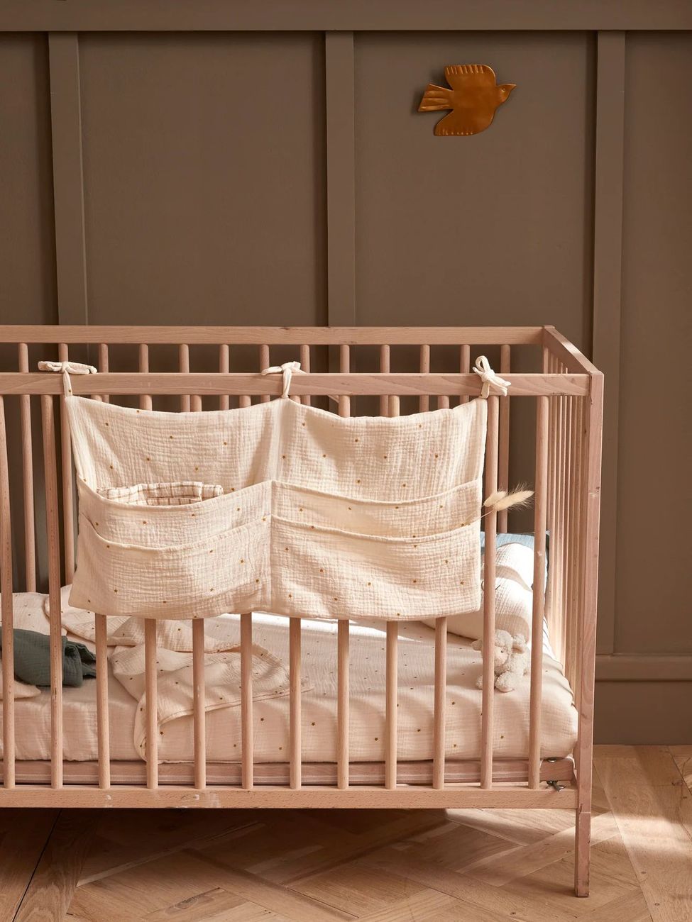 Rangement mural en gaze de coton (Cyrillus) - Couverture