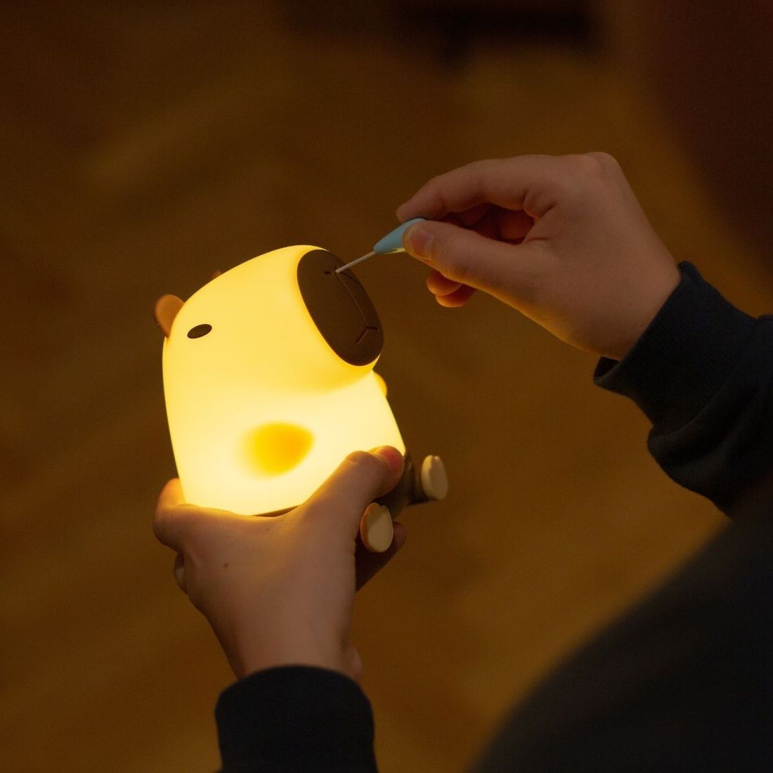 Veilleuse rechargeable Capybara Snotty (mary's) - Image 4