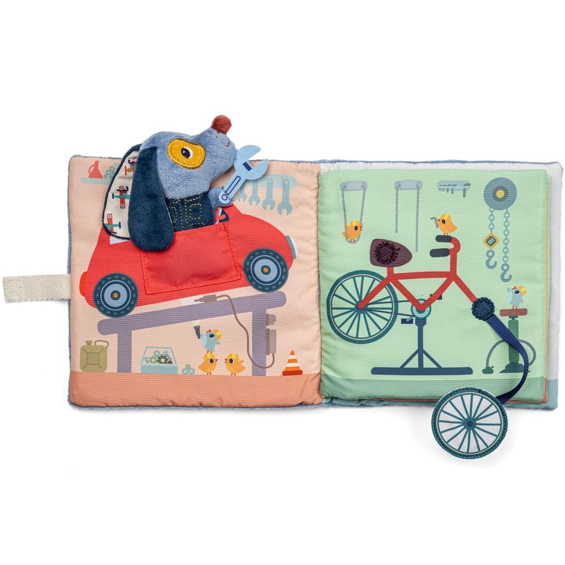 Livre d'activités le garage de Jules (Lilliputiens) - Image 2