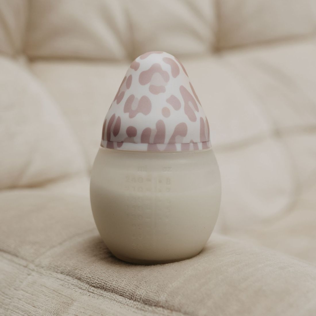 Biberon anti-colique en silicone Graouu Pink (150 ml) (Elhée) - Image 3