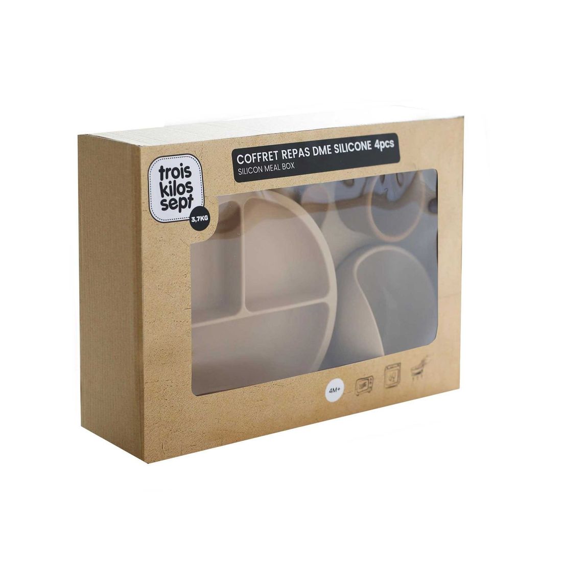 Coffret à ventouse en silicone pour bébé (Trois Kilos Sept) - Image 2