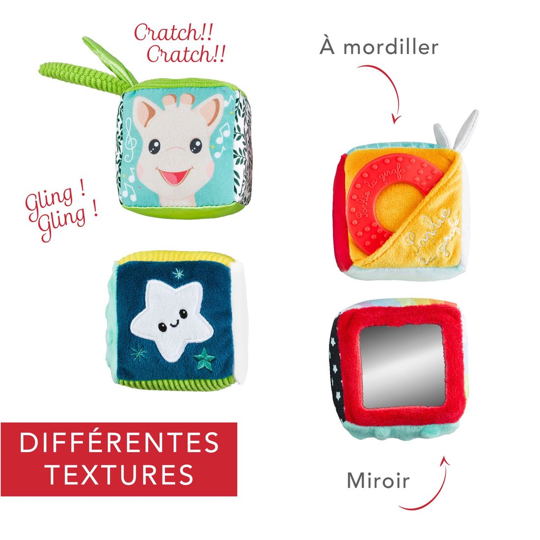 Cubes d'activités (Sophie la girafe) - Image 2
