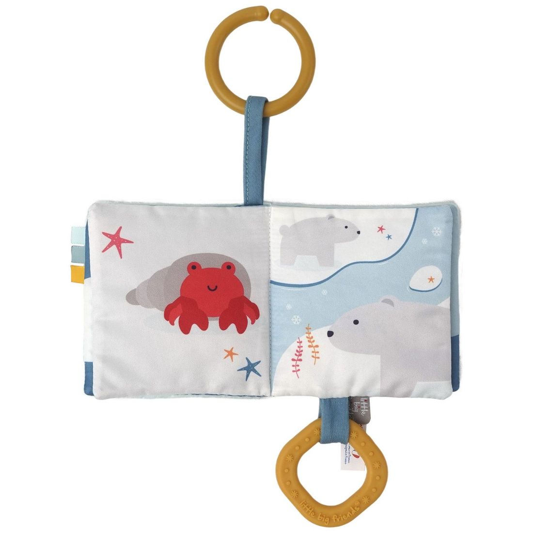 Livre en tissu bébé Océan (Little Big Friends) - Image 8