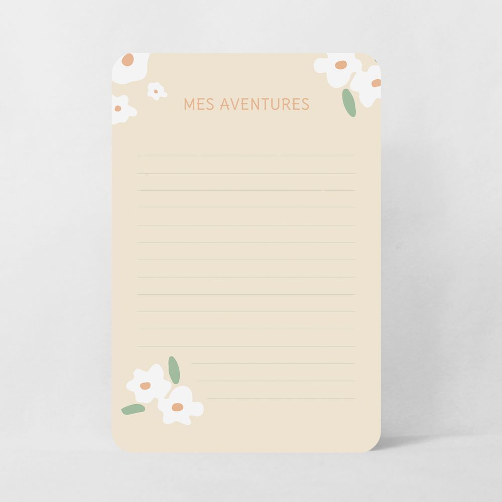 Cartes étapes bébé Marguerite (Le Faire-Part Français) - Image 2