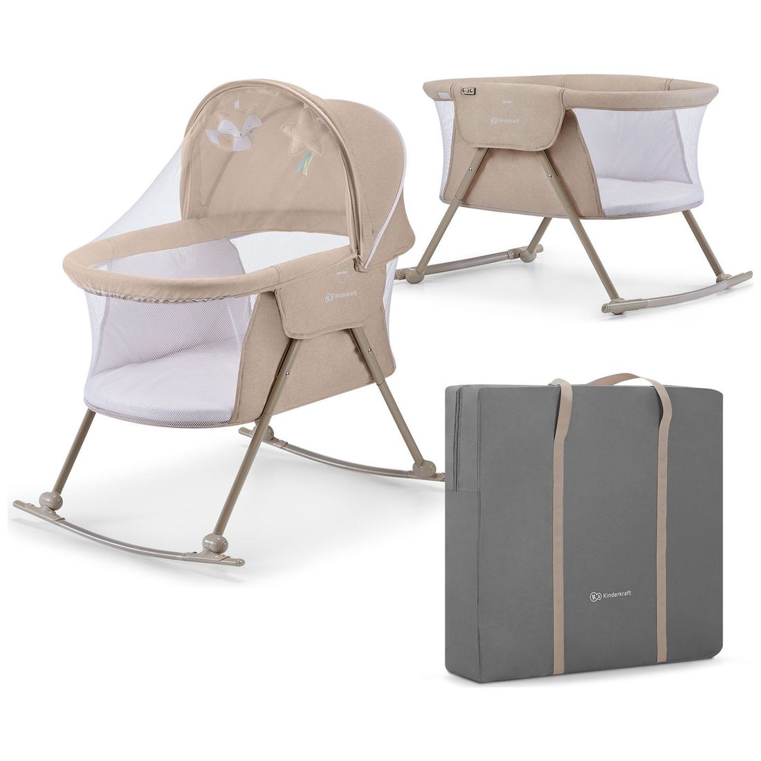 Berceau bébé Lovi Beige (Kinderkraft) - Image 4