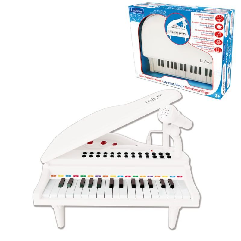 Mini piano à queue électronique avec micro (Lexibook) - Image 2