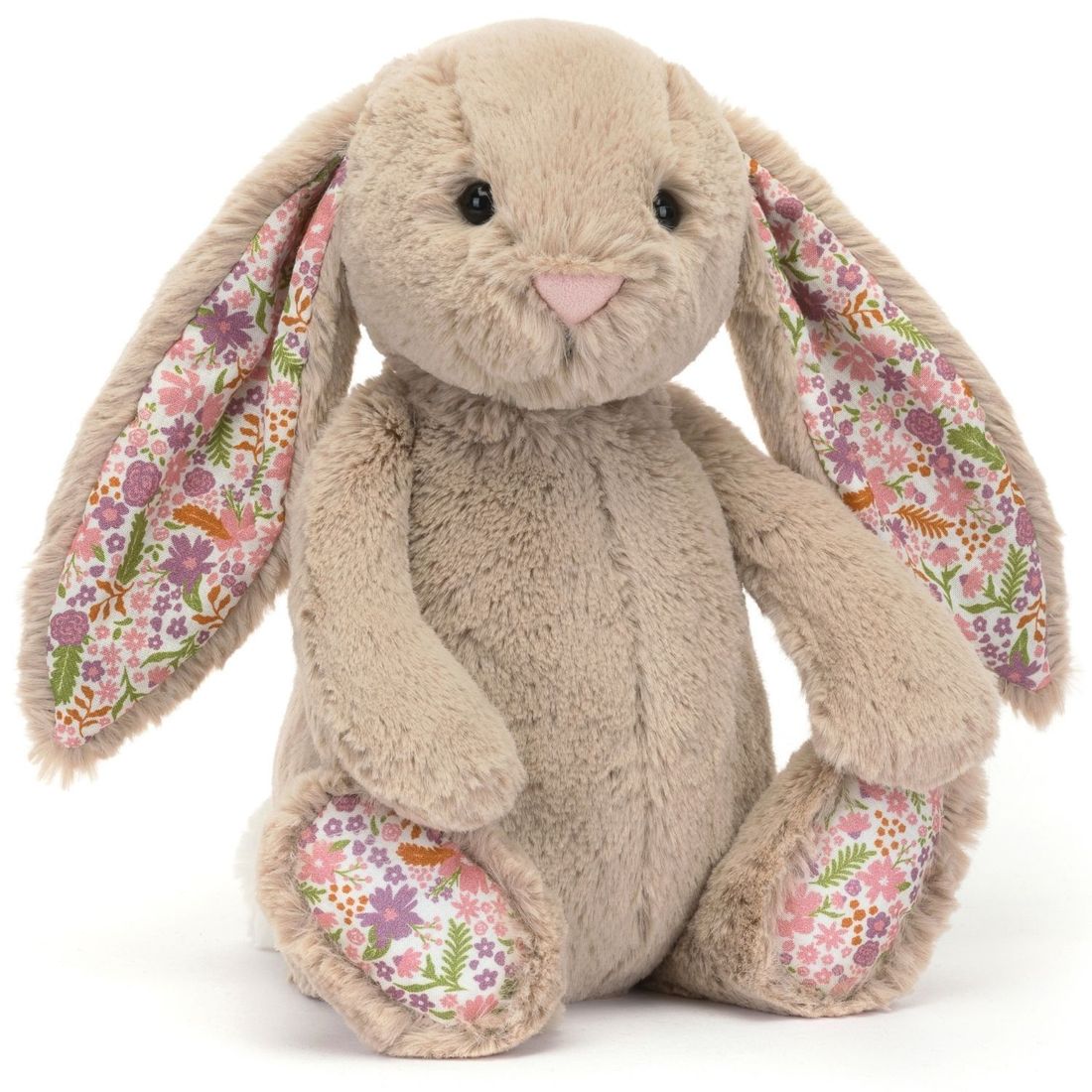 Peluche Bashful Lapin en fleurs Beige (31 cm) (Jellycat) - Couverture
