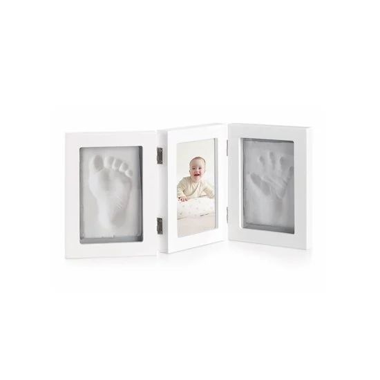 Cadre photo 2 empreintes main/pied (Jane) - Couverture