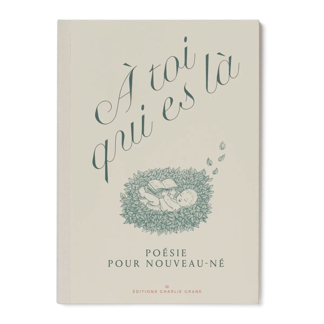Recueil de poésie À toi qui es là (Charlie Crane) - Image 1