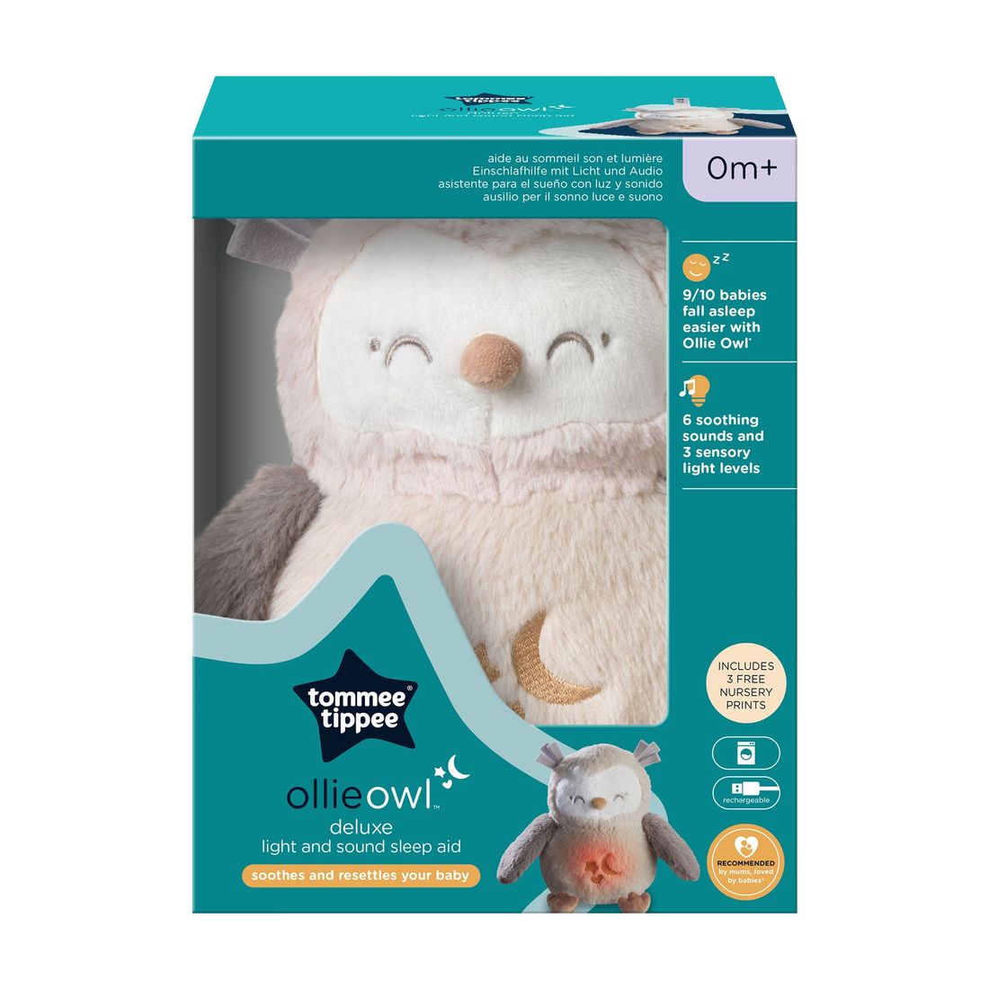 Peluche lumineuse et sonore Deluxe Grofriend (Tommee Tippee) - Image 2