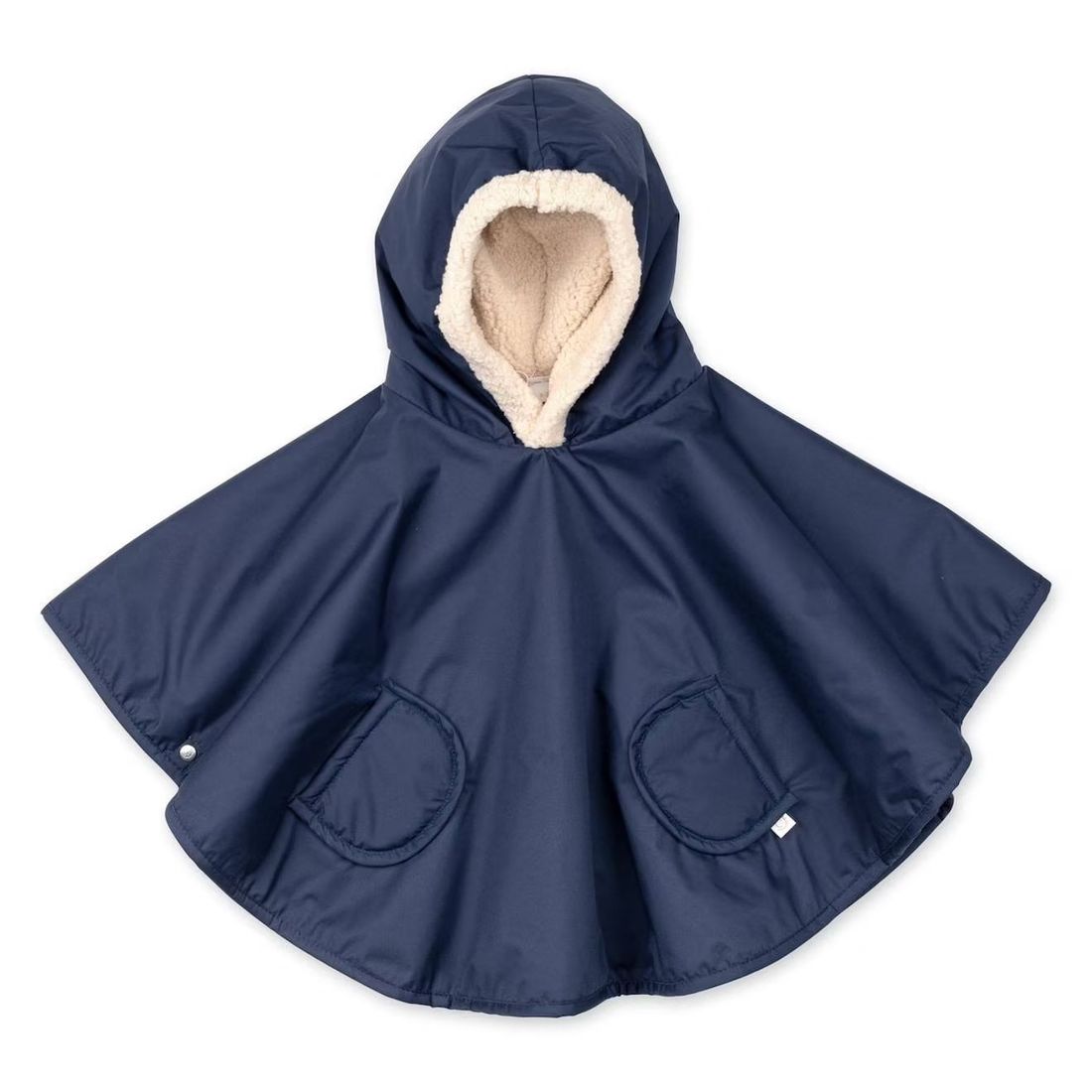 Poncho De Voyage Bébé Pour Siège Auto - Au Chaud Sous La Pluie Navy (Bemini) - Couverture