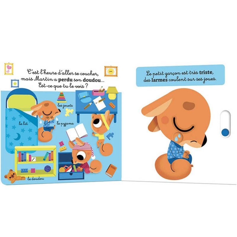 Livre Mon anim'agier Les émotions (Auzou Editions) - Image 1
