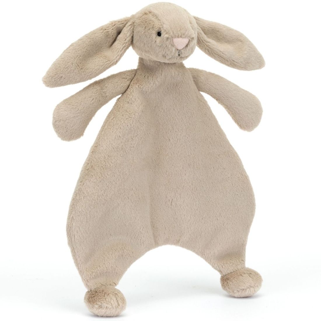 Doudou plat Bashful Lapin Beige (27 cm) (Jellycat) - Couverture
