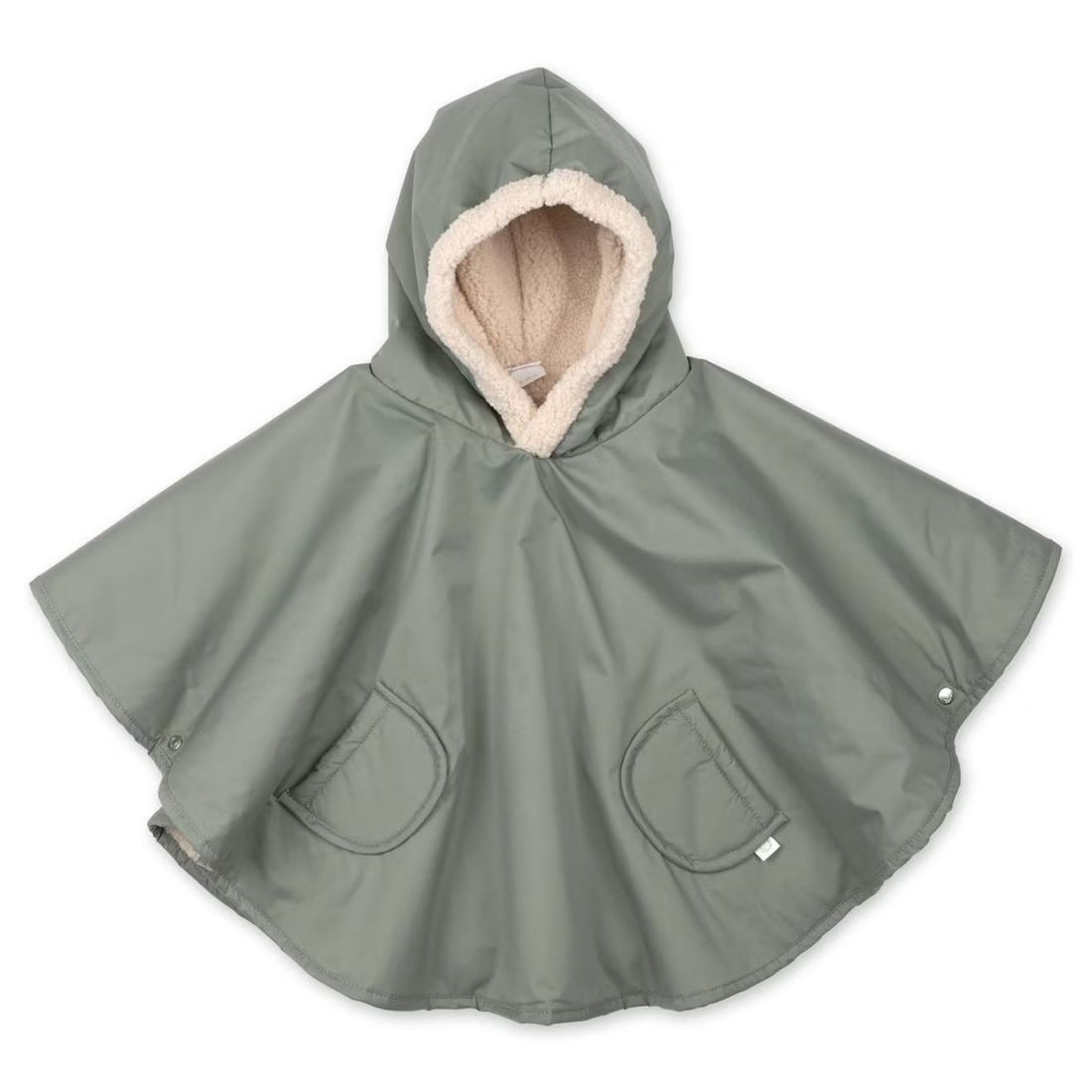 Poncho De Voyage Bébé Pour Siège Auto - Au Chaud Sous La Pluie Green (Bemini) - Couverture