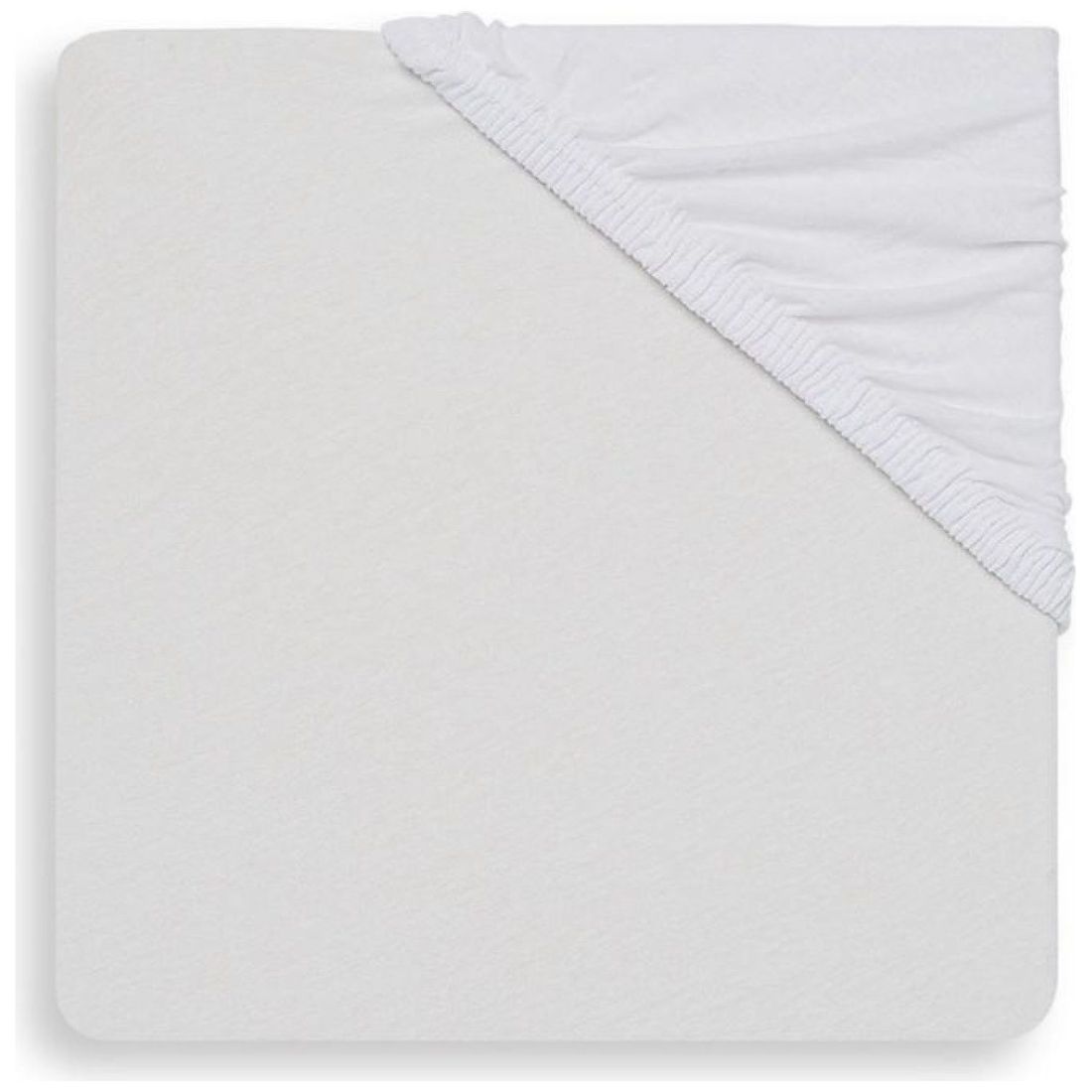Drap housse en jersey Blanc (70 x 140 cm) (Jollein) - Couverture