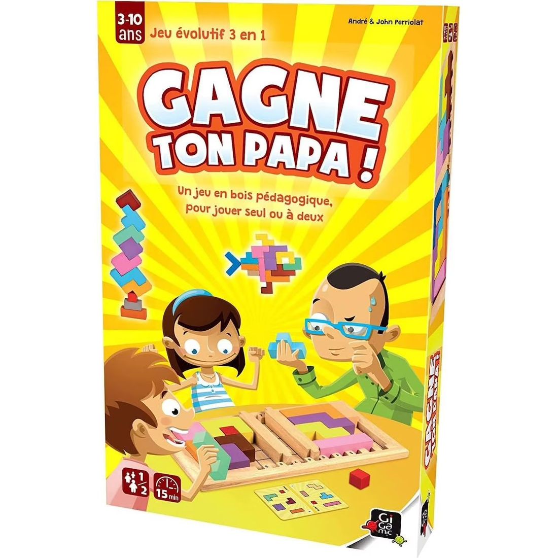 Gagne Ton Papa ! Jaune (Gigamic) - Image 1