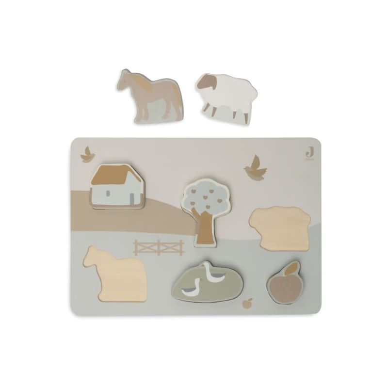 Puzzle en bois ferme par jollein (Jollein) - Image 2