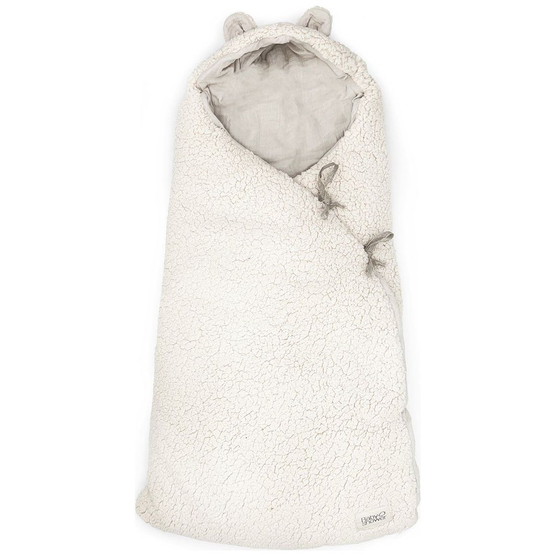 Nid d'ange passe sangle Teddy Soft Mouton (Babyshower) - Couverture