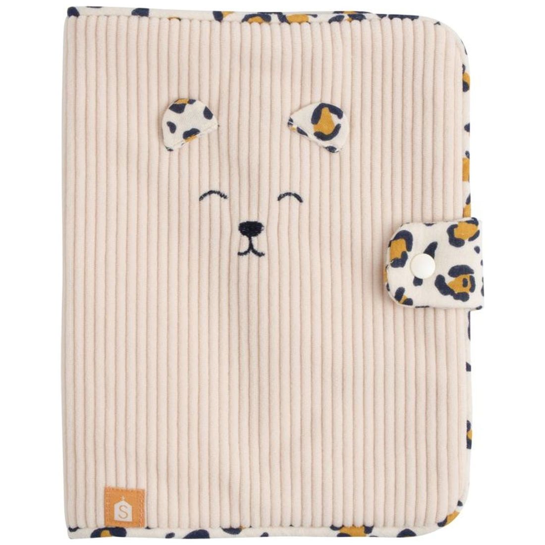 Protège carnet de santé Léopard (Sauthon) - Couverture