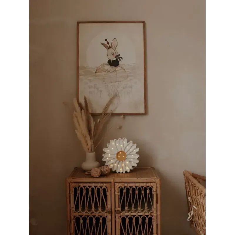 Lampe veilleuse marguerite blanche (Little Lights) - Image 4