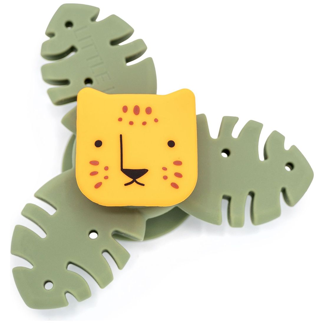 Spinner Tigre vert et orange (Little L) - Couverture