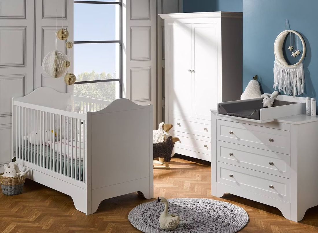 Chambre Bébé Complète Occitane Blanc (Chambrekids) - Couverture