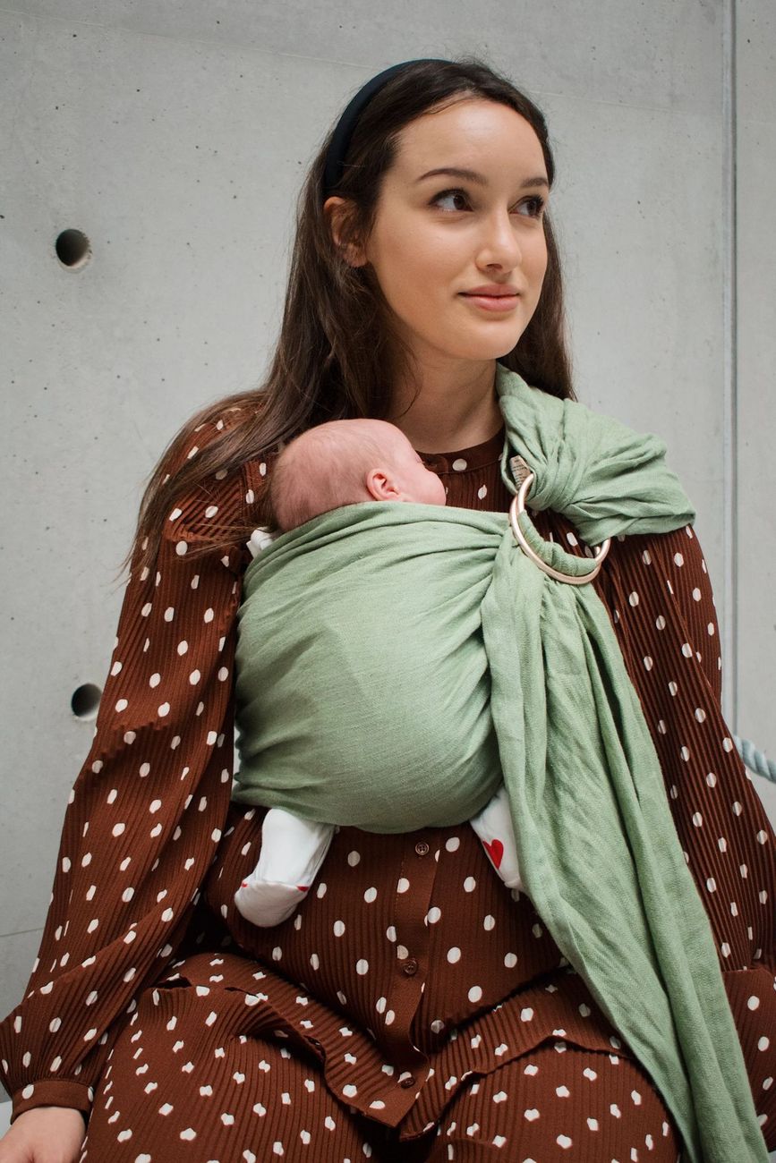 Sling en lin Matcha (Bud & Blossom) - Image 4