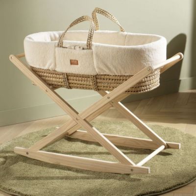 Support pour couffin en bois naturel (Sauthon) - Image 2