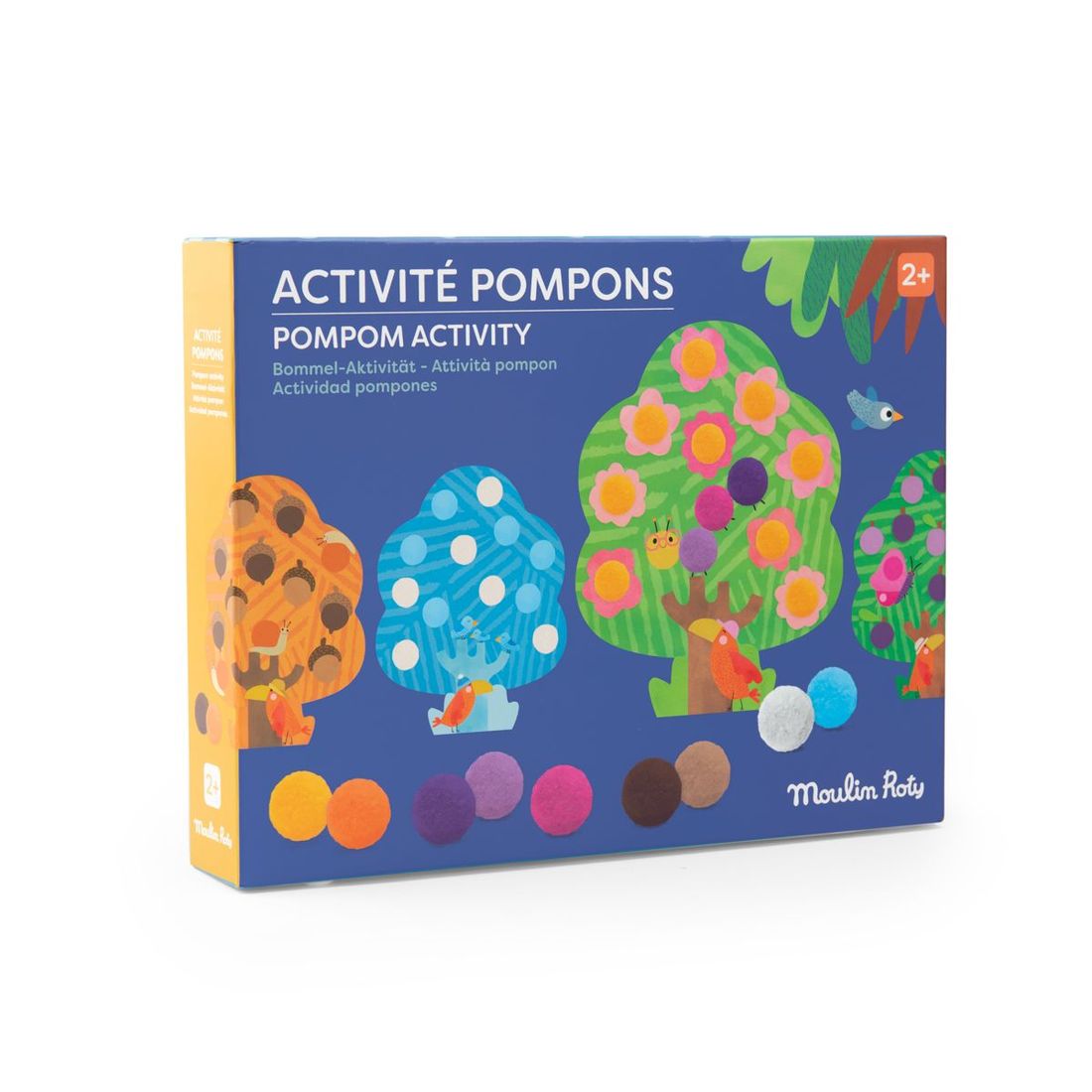 Activité pompons arbres (Moulin Roty) - Image 1