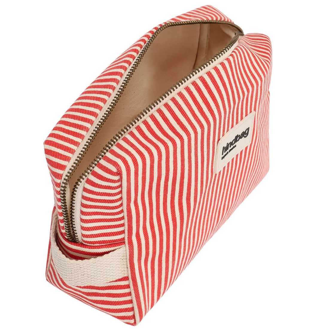 Trousse de toilette Leon Rayures Fines Rouge (Hindbag) - Image 6