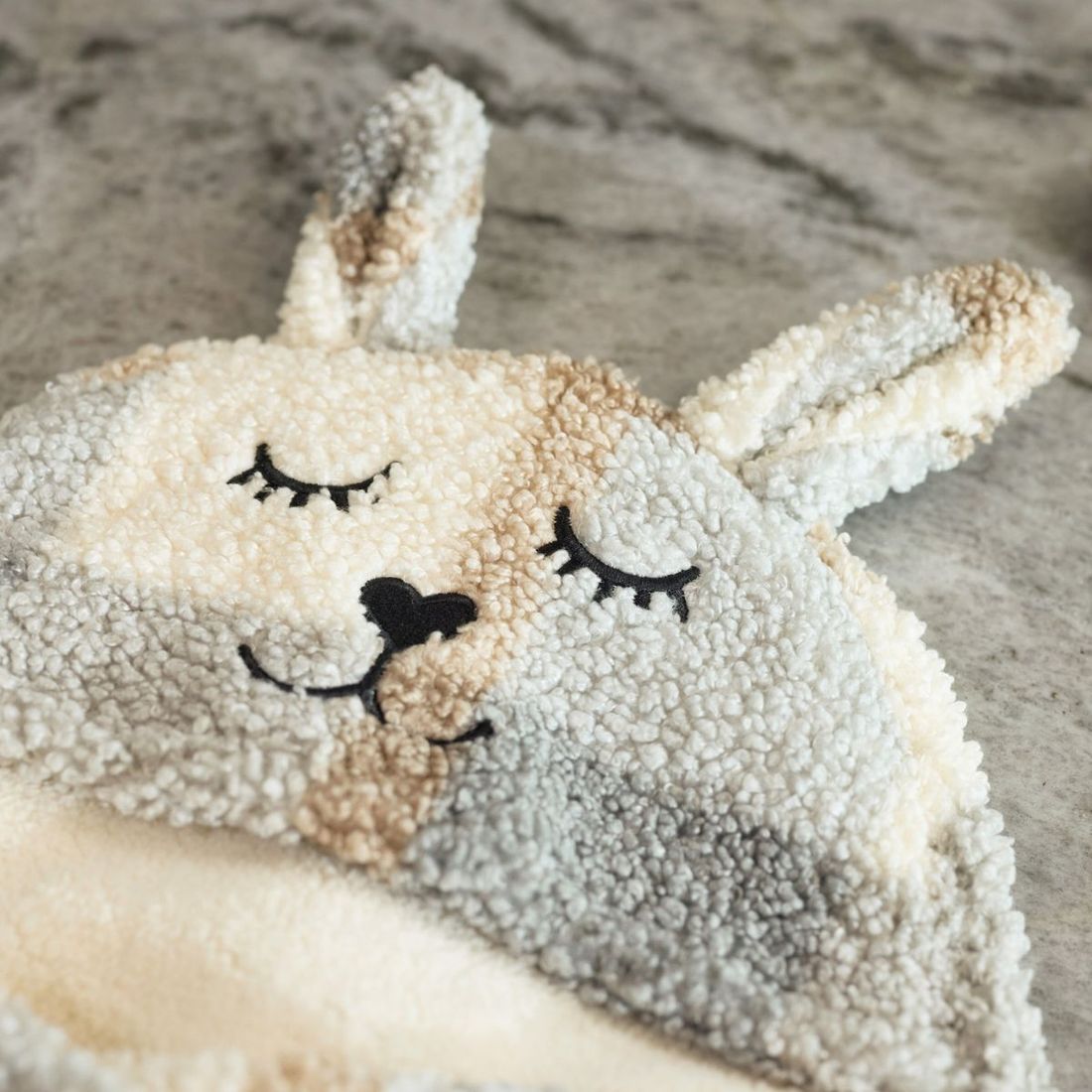 Couverture nomade Bunny Check Boucle (Jollein) - Image 4