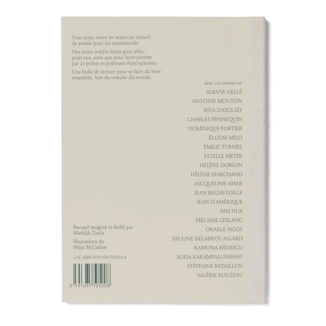 Recueil de poésie À toi qui es là (Charlie Crane) - Image 7