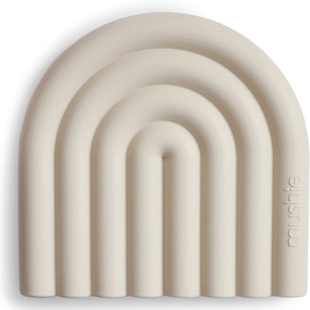 Jouet de dentition Rainbow Shifting Sand (Mushie) - Image 1