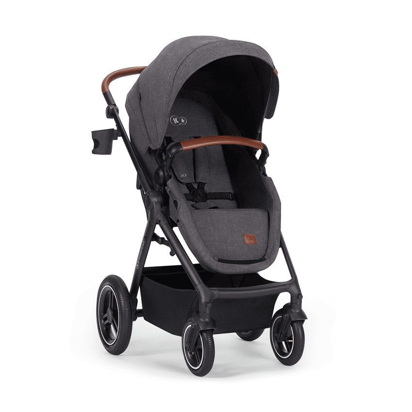 Poussette trio B-Tour gris foncé - Gris (Kinderkraft) - Image 2