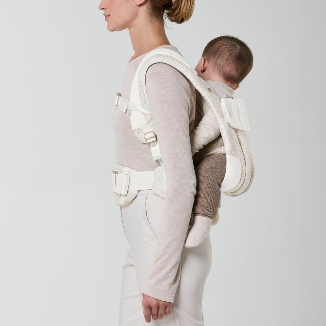 Porte-bébé Coya Carrier Bouclé Cream White (Cybex) - Image 5